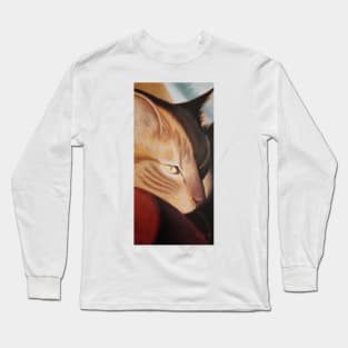 Golden Sunstruck Orange Tabby Long Sleeve T-Shirt